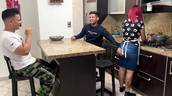 Housewife Wife Likes to Suck Sausage When her Husband’s Friend Takes It in His Mouth She Turns into a Slut in Front of her Cuckold Husband