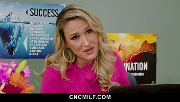 Busty Freeuse Boss Calls Her Struggling Employee Into the Office to Motivate Him with Her Tight Pussy – Cncmilf